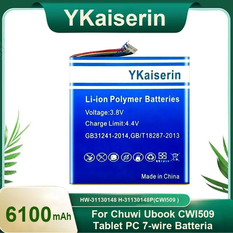 

Долговечный сменный HW-31130148 H-31130148P CWI509 для планшетного ПК Chuwi Ubook, 7-проводной аккумулятор для ноутбука, 6100 мАч