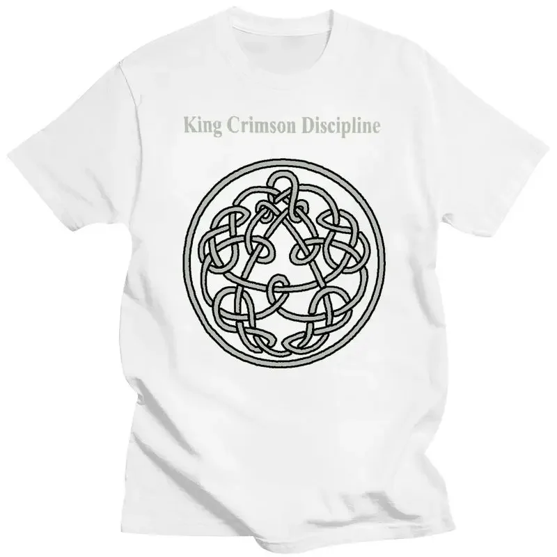 Short Sleeve Leisure Fashion Summer Brand Clothes Summer 2021 Sweatshirt New King Crimson Men's Discipline T-shirt Red T Shirts