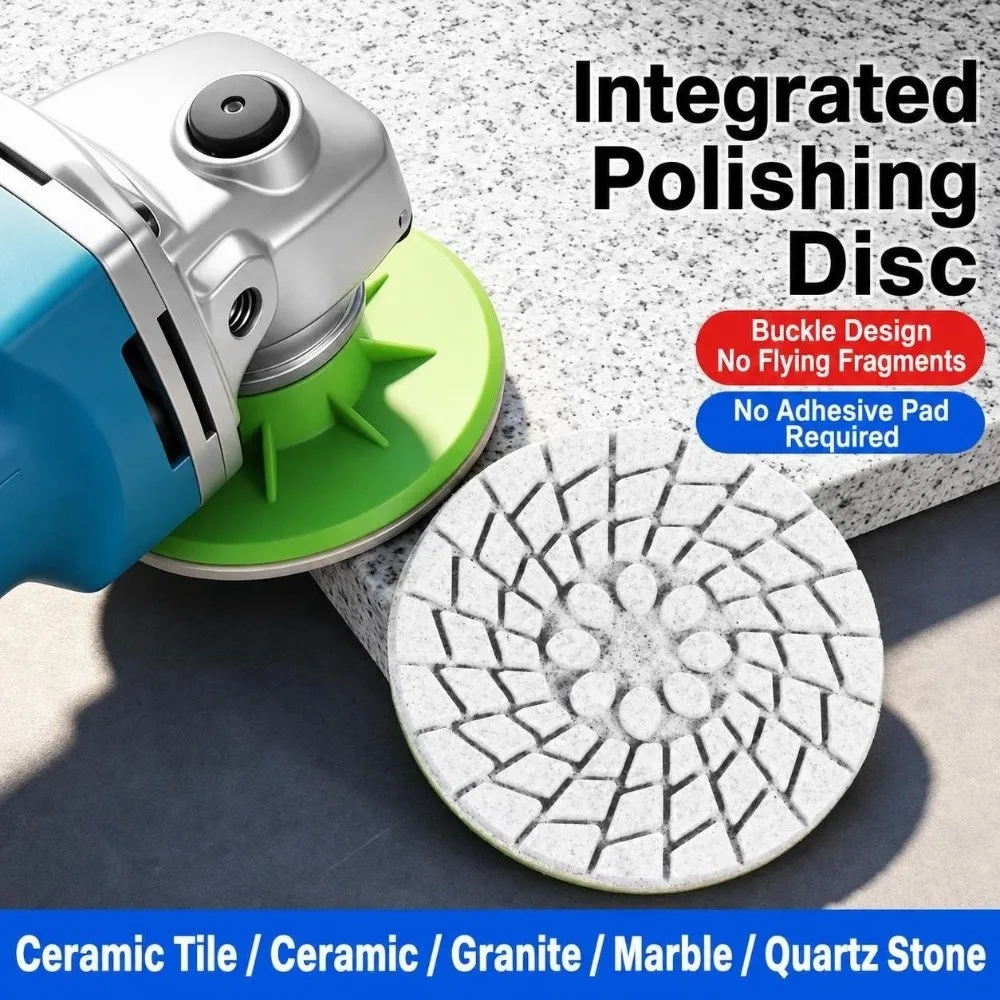 Durable 3 Inch Grinding Disc Hard Abrasive Multi-Function Polishing Pad Thick Abrasive Angle Grinder Wheel Stone Surface Sanding