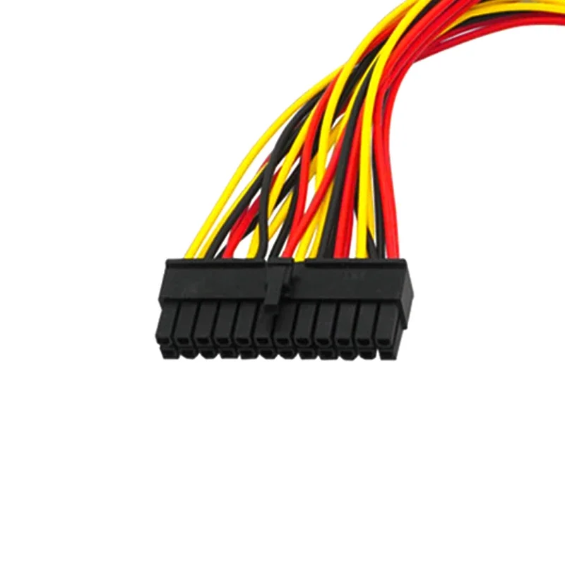 1/5/10PCS ATX 24 Pin Male to 24Pin Female Power Supply Extension Cable Internal PC PSU TW Power Lead Connector Wire 30CM