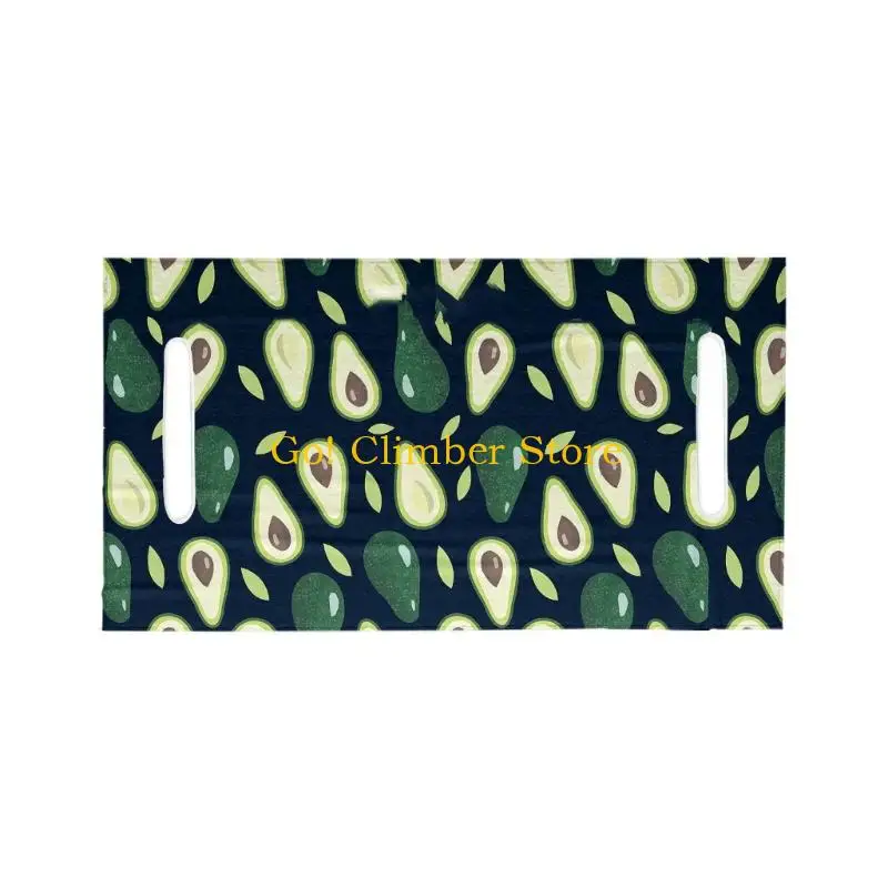 Q84C Universal Golf Cart Towel Blanket Avocado Pattern Golf Cart Cover
