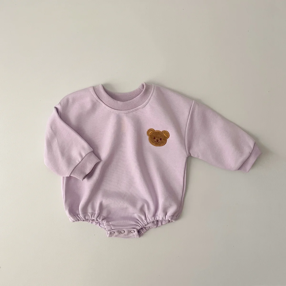 Baby Boys Girls Bodysuit Spring Autumn Newborn Clothes Little Bear Logo Cotton Long Sleeves Newborn Clothes for New Born Baby