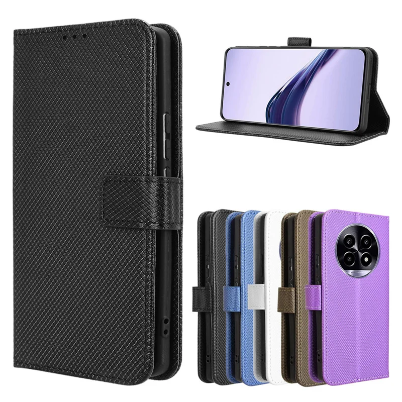 Leather Flip Wallet Case For Realme 13 Pro 5G Pro+ Realme 12 Pro Plus Cover Magnetic Book Holder Shell Capa Coque Fundas