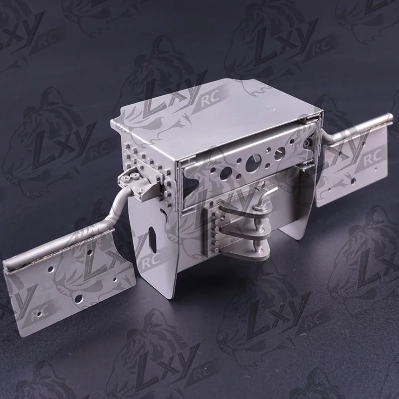 1:14 スケール メタル シミュレーション ヘビー テール ブーム アップグレード アクセサリー タミヤ RC トラック用 SCANIA R730 R620 R470