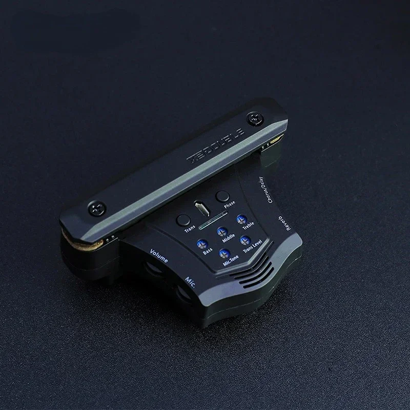 Prezzo all'ingrosso Risonanza del foro sonoro della chitarra e pickup dual-mode del microfono, con effetti di riverbero/chorus/delay, non è necessario