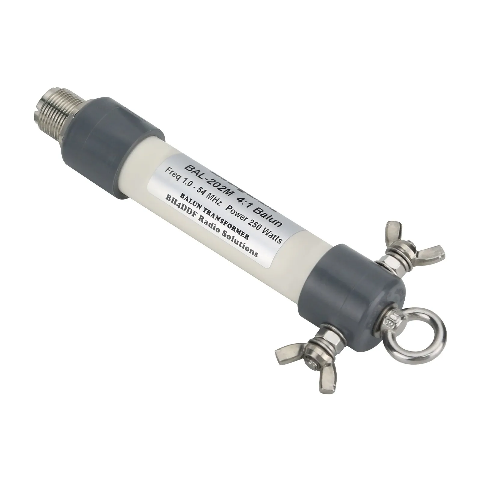 Shortwave Antenna BH4DDF BAL-202M 4:1 Balun 200ohms Waterproof Antenna Balun Transformer 1-54MHz 250W SSB/PEP 350W