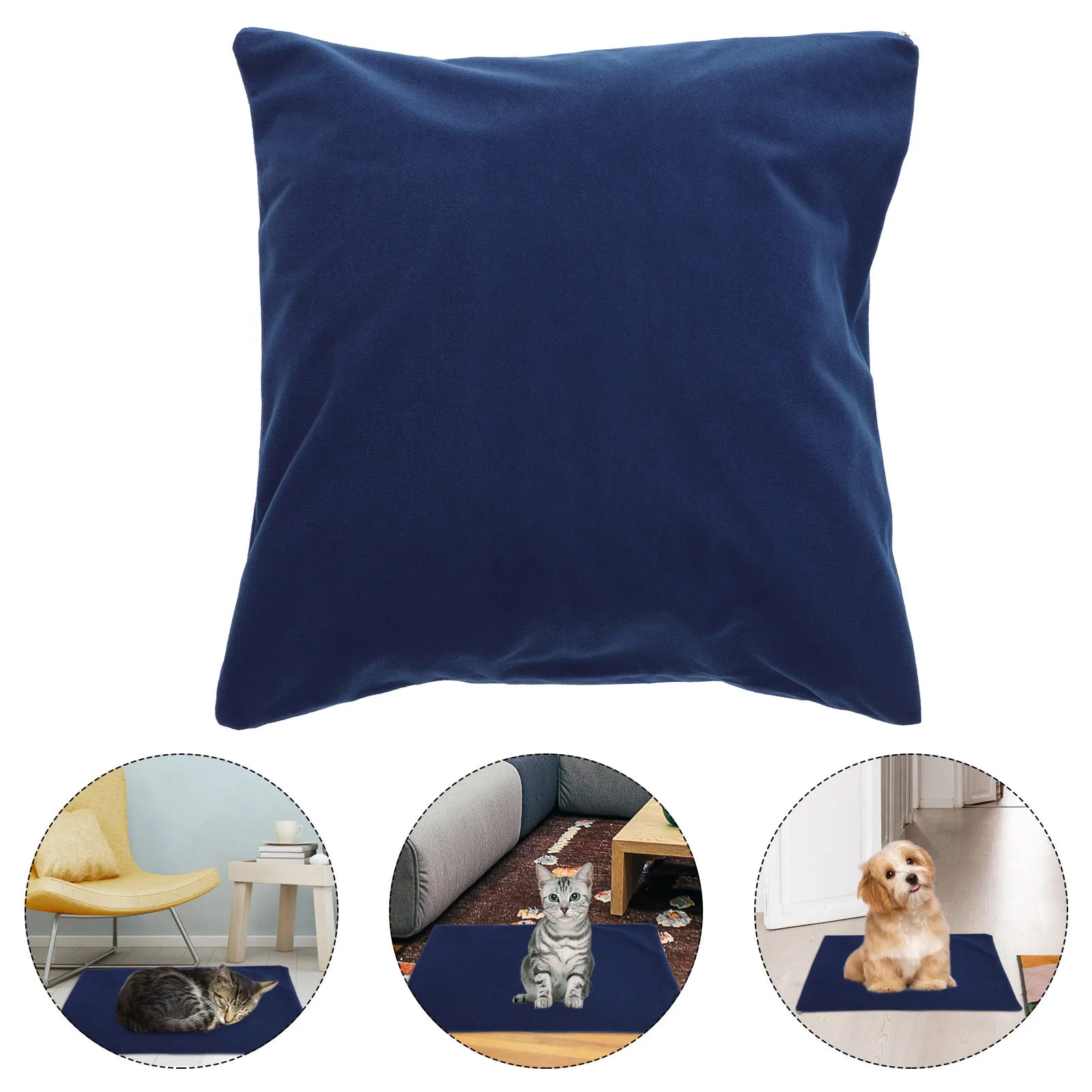 

Pet Heating Pad Cover Dog Cat Electric Warmer Protector Waterproof Dustproof Replacement Winter Warmth Small Animal Supplies