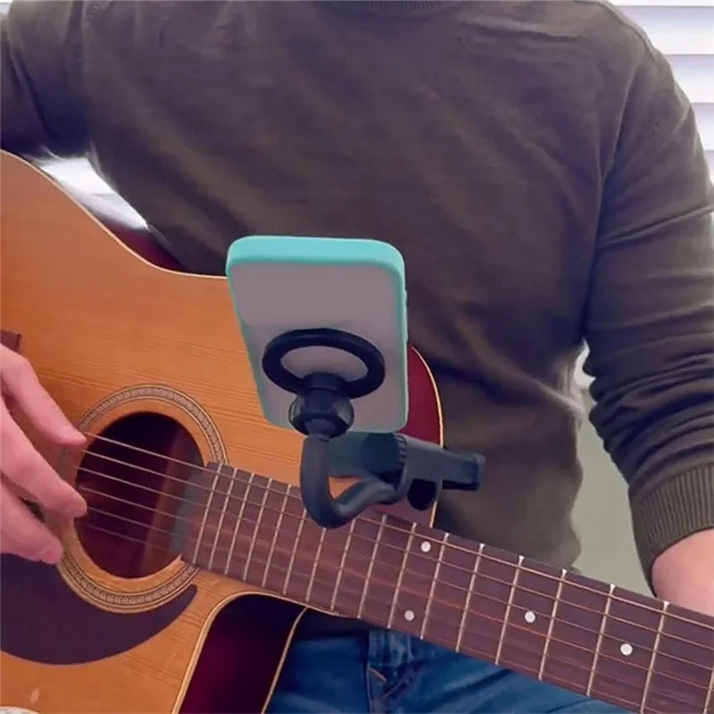 B72A Guitar Phone Holder Mount Guitar Magnetic Phone Holder Forlive Streaming Teaching