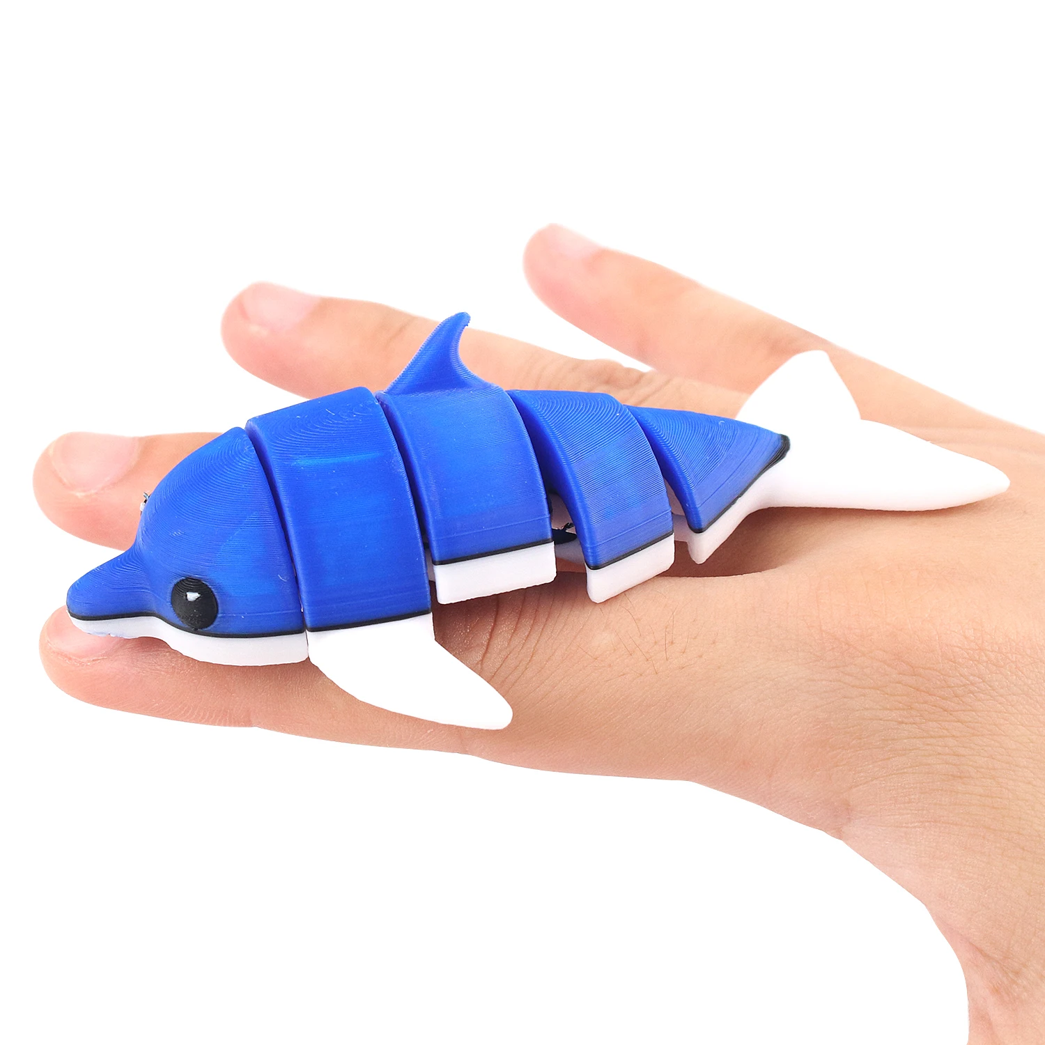 3D printed whale shark integrated joint movable fish activity children\'s toy gift ornament fish tank decoration