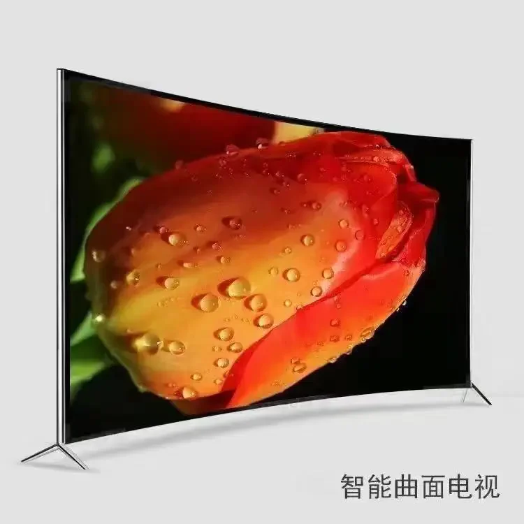 8K ultra-thin full-screen 100-inch voice LCD TV 65 75 85 120-inch smart network