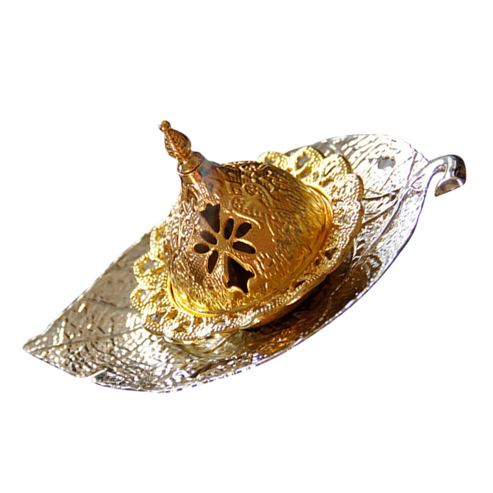 

1Set Ramadan Incense Burner Romantic Cozy Atmosphere Long Term Use Arabic Censer Aroma Rack Ramadan Incense Burner