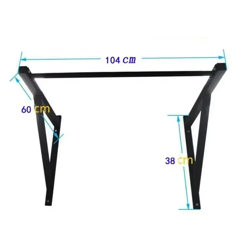 Pull-up Bar Wall Mount Indoor Home Stable Strength Training Workout Fitness Equipment Pull Up Station Horizontal Bar Trainer