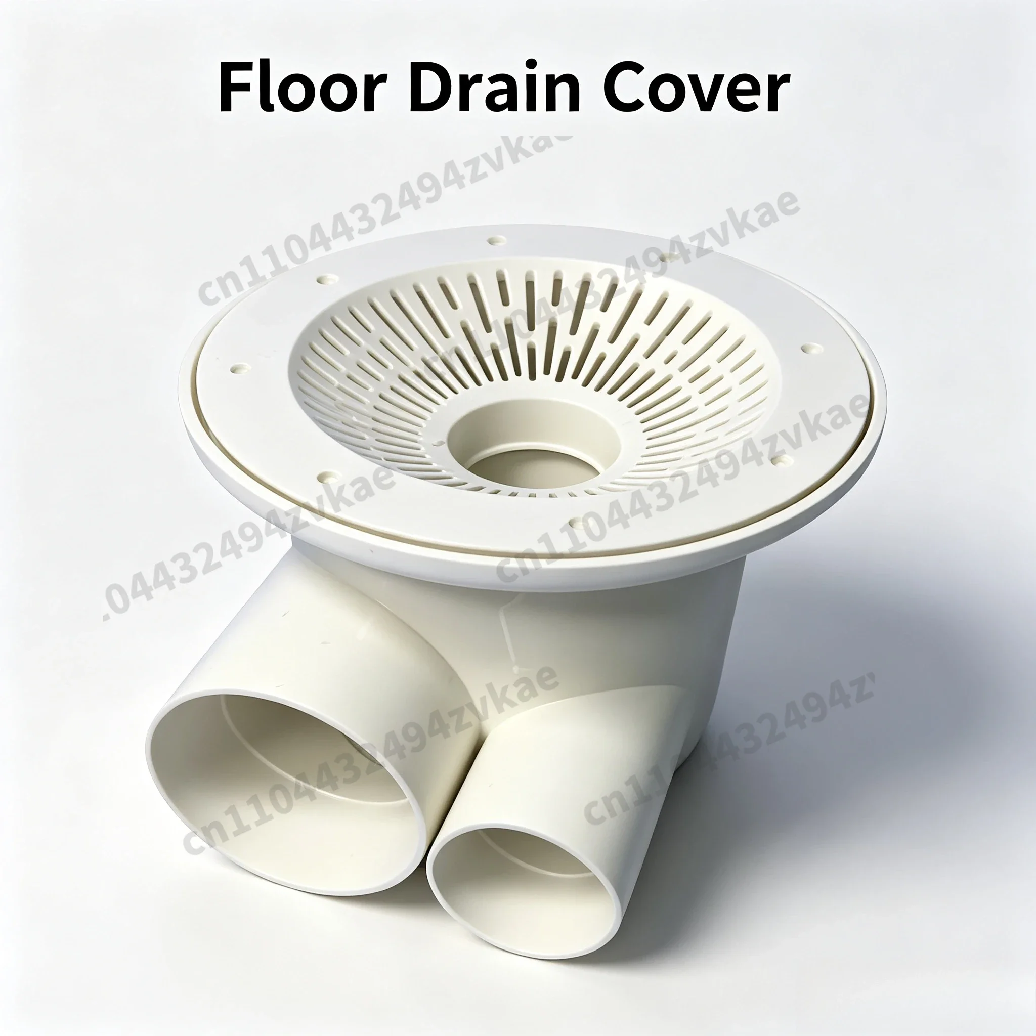 Double Outlet Fish Pond Bottom Sewage Scraper Canvas Fish Toilet, Aquaculture Tank Floor Drain, Special Drainage Filter