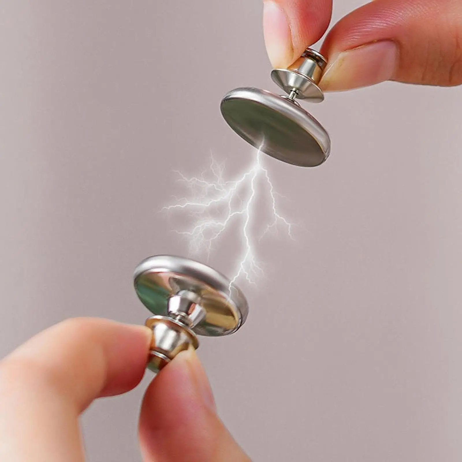 2-6pack 2 Pieces Curtain Magnets Closure Magnetic Curtain Clips for Bedroom