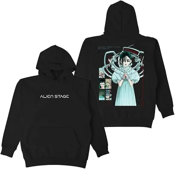 

Толстовка с принтом Alien Stage Merch Sua, модные толстовки с принтом для мужчин и женщин, пуловер с длинными рукавами в стиле аниме, топ