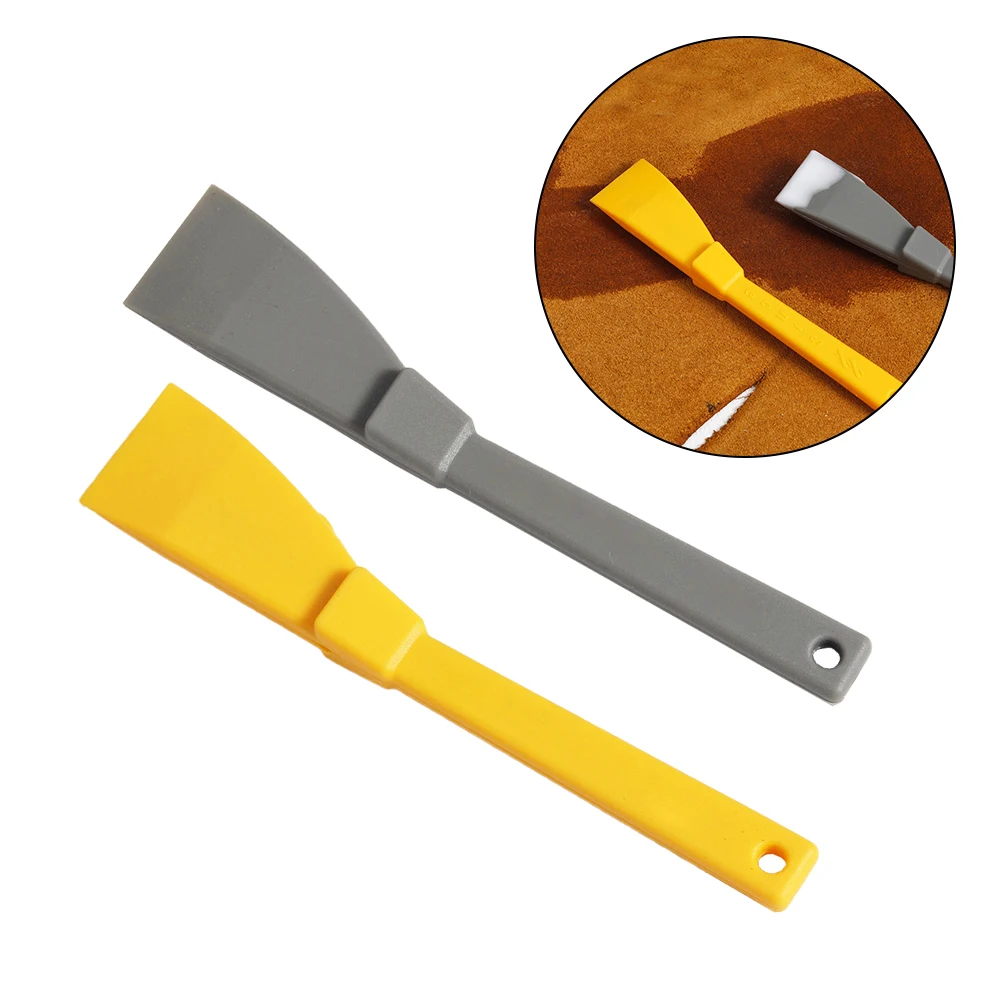 AAAAAHandmadeSewingLeather Craft Glue Spreader Tool Leather Gluing Sheet Smear Spreader Silicone Gumming Tool Leather Handheld