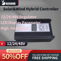 EU Duty Free Hybrid Charge Controller Max input 8000W MPPT Wind&Solar Hybrid System 12v 24v 48v Auto Regulate For Home Appliance