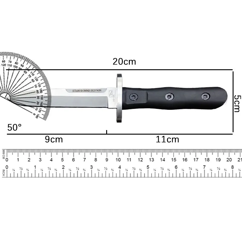 ER 38-09 Stainless Steel Outdoor Survival Knife EDC Camping Pocket Knife High hardness Hunting Knife for Hiking Tra