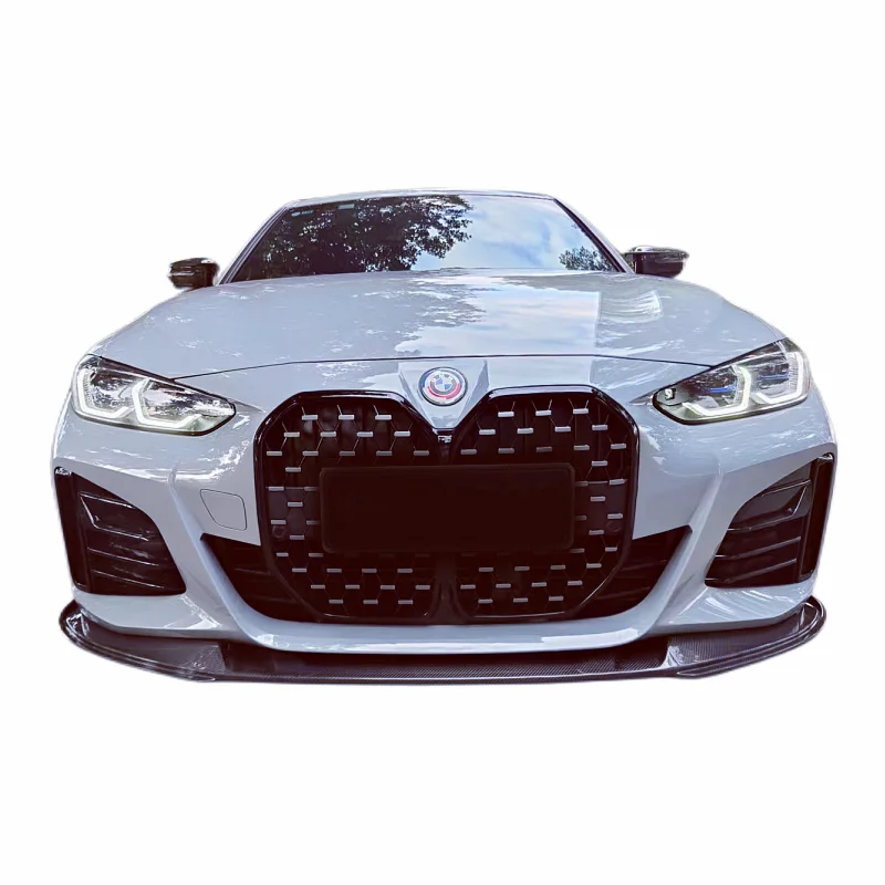 

Передняя кромка стержня из углеродного волокна в стиле MP используется для заднего диффузора Задний спойлер комплекта кузова B новой серии 425i G26