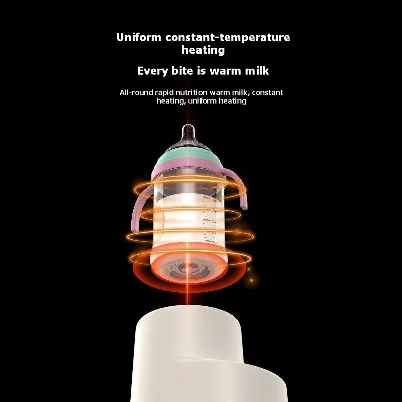 AB11-EU Plug Baby Electric Bottle Shaker, 2-In-1 Milk Warmer& Baby Formula Maker, Fully Automatic Home Use