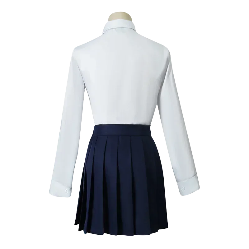 Yamada Ryo Cosplay Anime Bocchi The Rock Ryo Yamada Cosplay Costume gonne camicia parrucca blu costumi di Halloween per ragazze donne