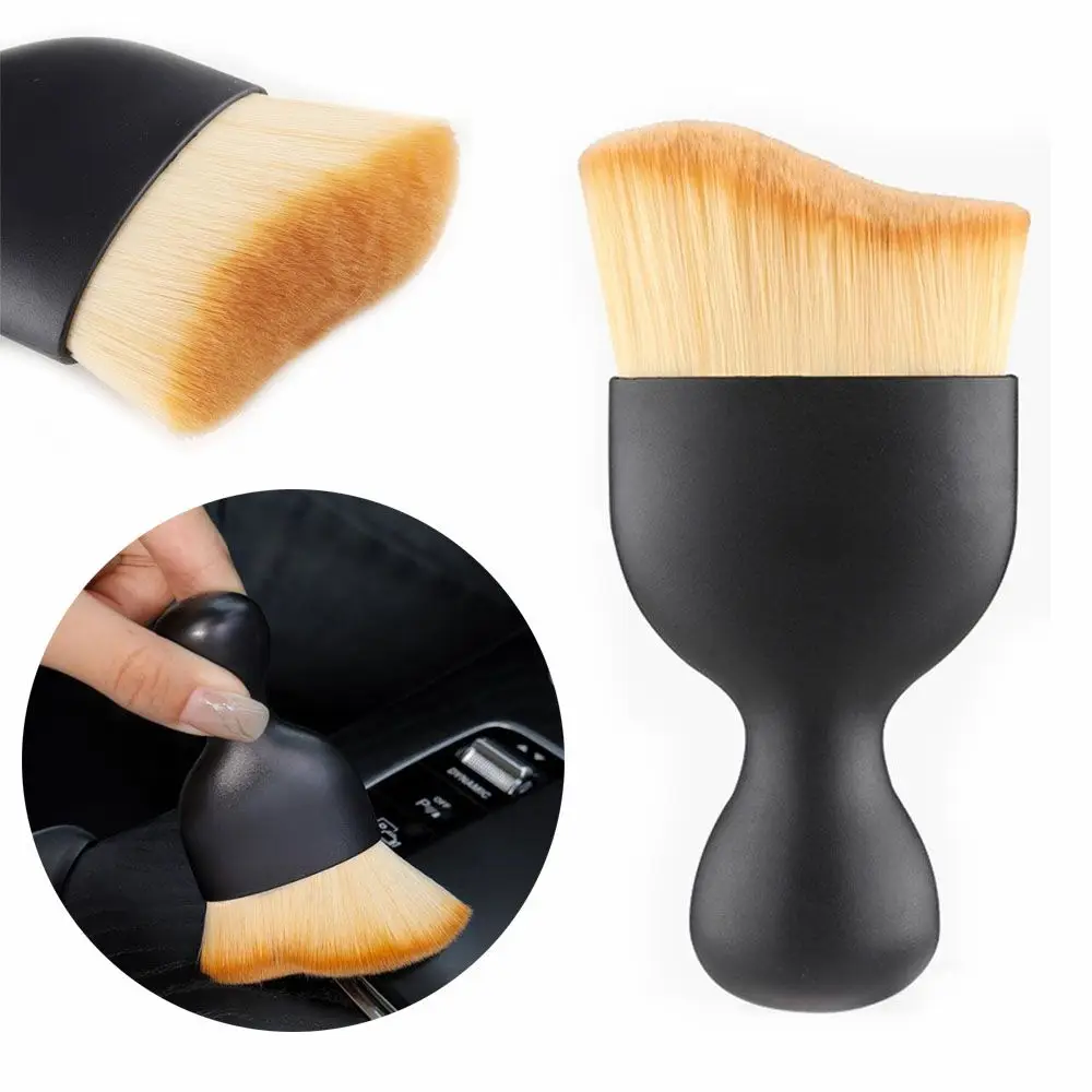 

Auto Maintenance Air Outlet Gap Soft Dashboard Makeup Brush Detailing Clean Dust Removal Car Interior Cleaning Brush