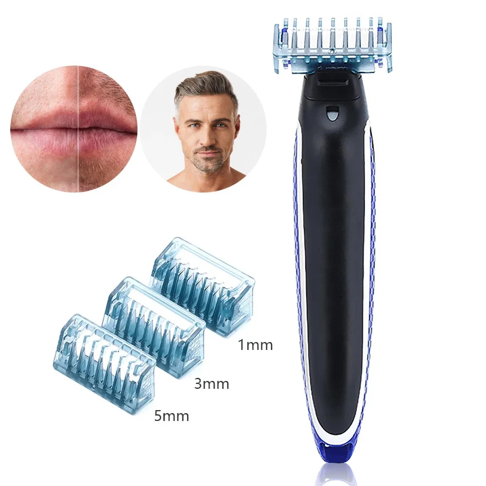 Men\'s Electric Shaver Men Trimmer Clipper Electric Facial USB Rechargeable Beard Portable Shaver Machine Accessories