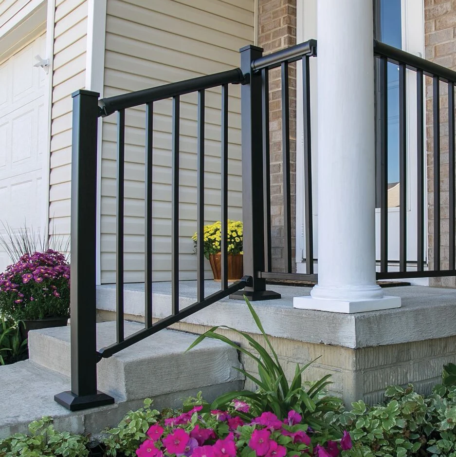 Wholesale DIY Easy Installation Custom Any Material Railing System Stainless Aluminum For Outdoor Balcony Deck  Accessories