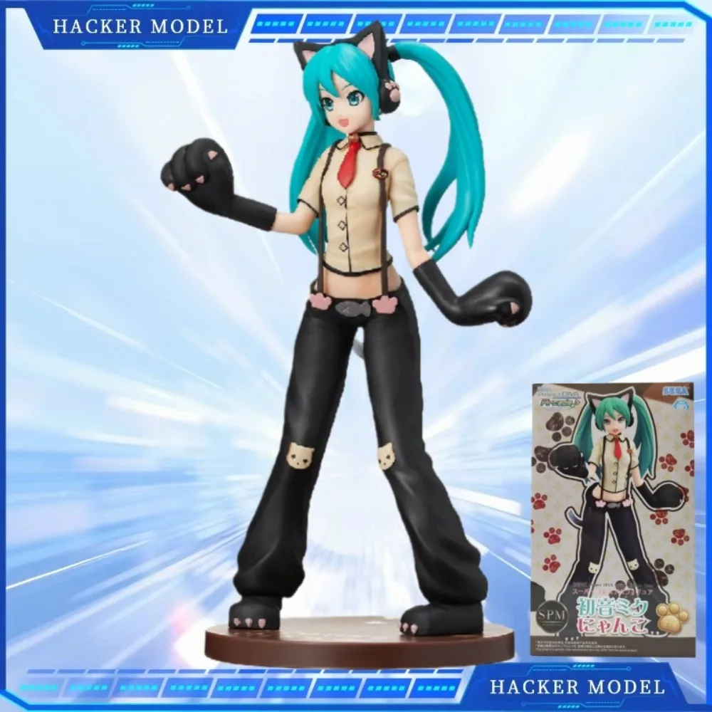 sega-veritable-spm-vocaloid-hatsune-miku-chat-main-modele-animation-peripherique-jouet-bureau-ornement-statue-collection-cadeau-d'anniversaire