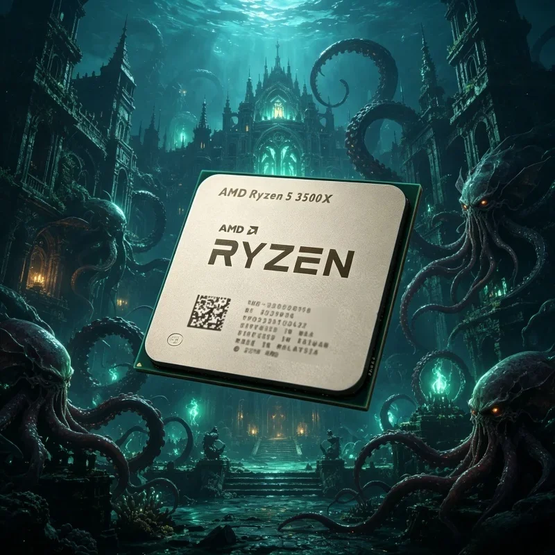 AMD Six-Core Six-Thread Desktop CPU Ryzen 5 3500X R5 3500X,3.6GHz 7NM 65W 32M L3 100-000000158,Socket AM4 Without Package