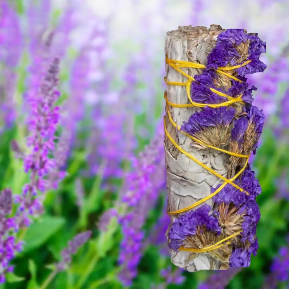 Natural White Sage Bundle Smudge Sticks Incense Living Room Meditation Healing Aromatherapy Fragrance Housewarming Gift