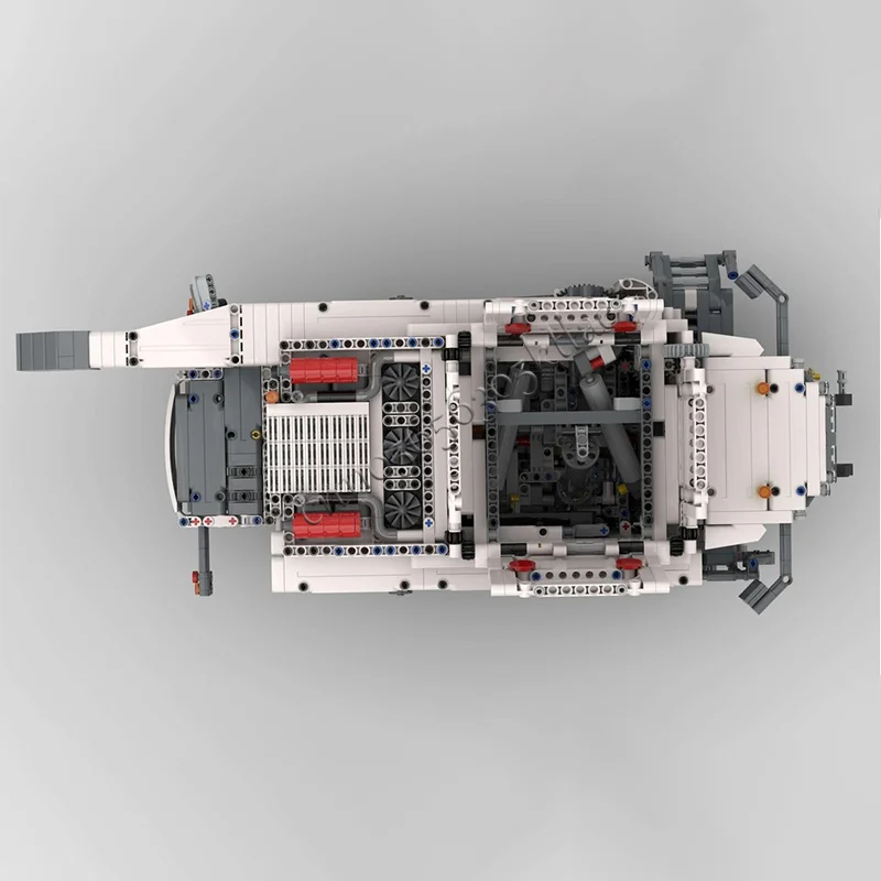 MOC City Engineering – blocs de construction de modèle de moissonneuse à grande échelle, jouet créatif pour enfants, cadeau populaire, 3267 pièces