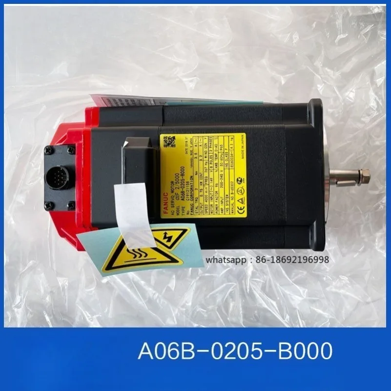 

A06B-0205-B000/B001/B002 Совершенно новый оригинальный серводвигатель
