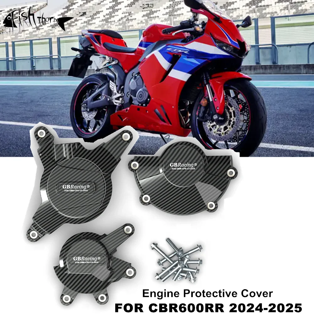 For Honda CBR600RR CBR 600RR 2024 2025 Motorcycle Engine Cover Sets  Bonnet Protector Engine Cover