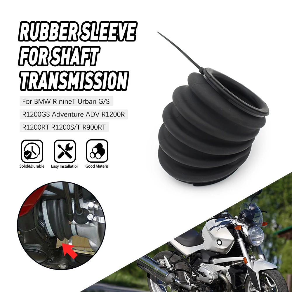 Shaft Transmission Rubber Sleeve Boot Motorcycle For BMW R nineT Urban G/S R1200GS Adventure ADV R1200R R1200RT R1200S/T R900RT