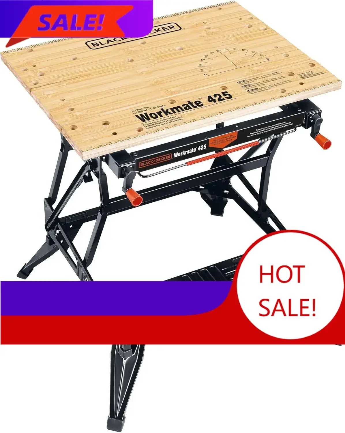 BestsellerBestsellerBestseller[Limited Time Offer!]Portable Workbench, Workmate Folding Workbench, 550 lb. Capacity with Clamps