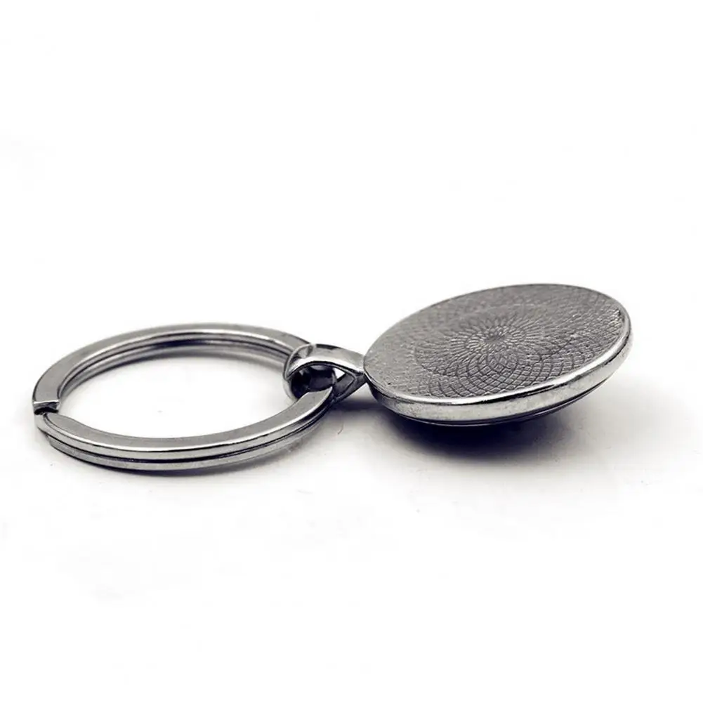 Anti-oxidant Keychain Pendant Key Ring Pendant Exquisite Rugby Pendant Key Ring Rust-proof Sports Ball Keychain with Exquisite