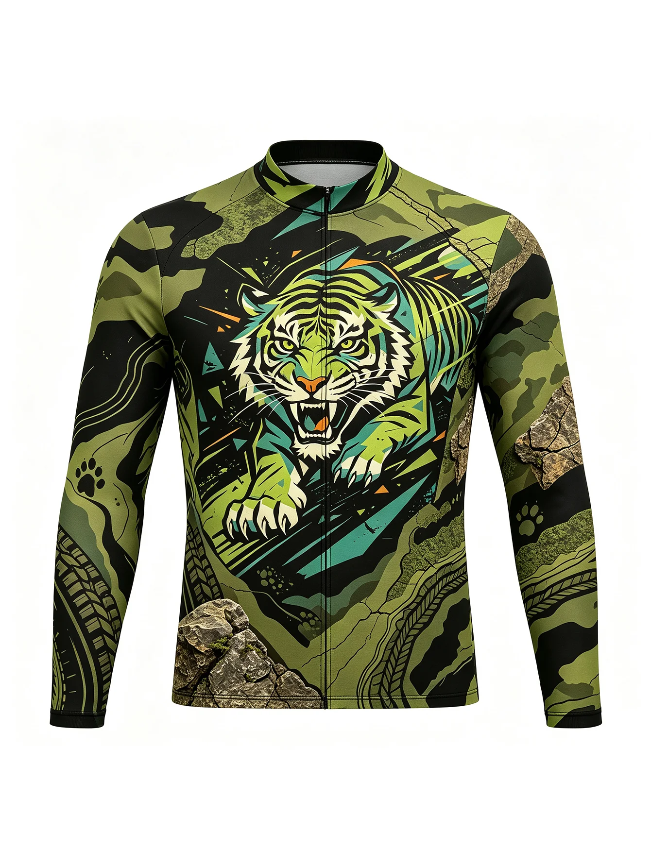 Men’s Summer Surf Stand Collar Rash Guard Letter Graphic Print Quick Dry Beach Swim Top