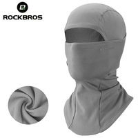 ROCKBROS Cycling Mask Winter Fleece Thermal Keep Warm Windproof Cycling Face Mask Balaclava Ski Mask Fishing Skiing Hat Headwear