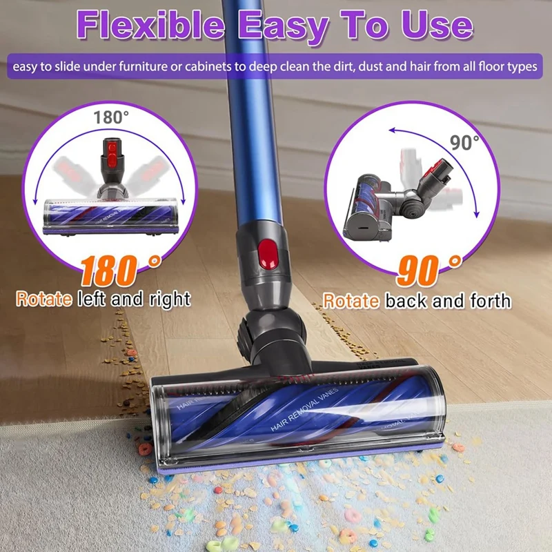 استبدال رأس الفراغ الآلي سريع الإصدار لاستبدال رأس المكنسة الكهربائية لـ V7 V8 V11