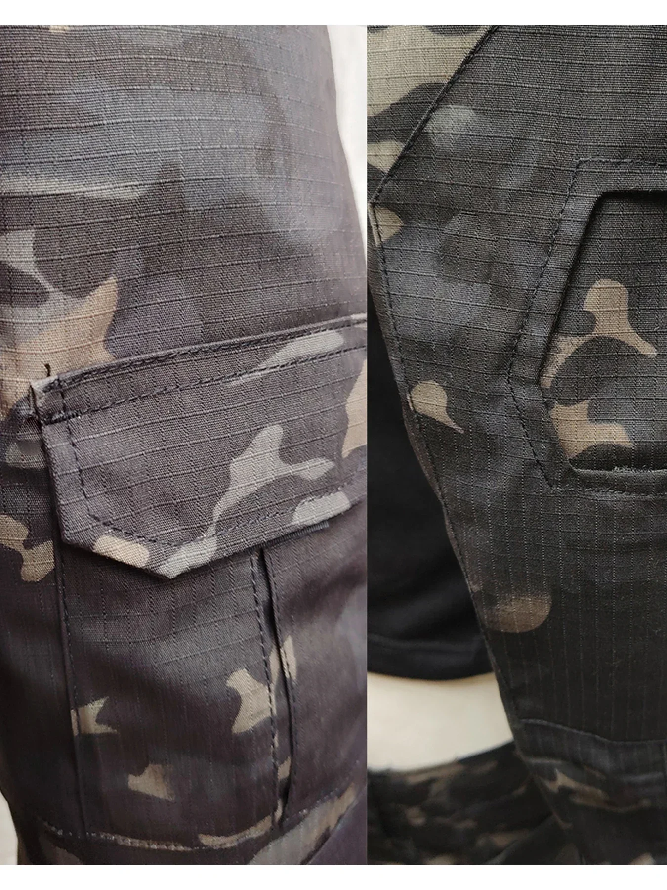 Taktische Uniform Militär Outdoor Camouflage Anzug Kampf Shirts Hosen Männer Angeln Training Airsoft Paintball Jagd Kleidung Sets – Detail 10