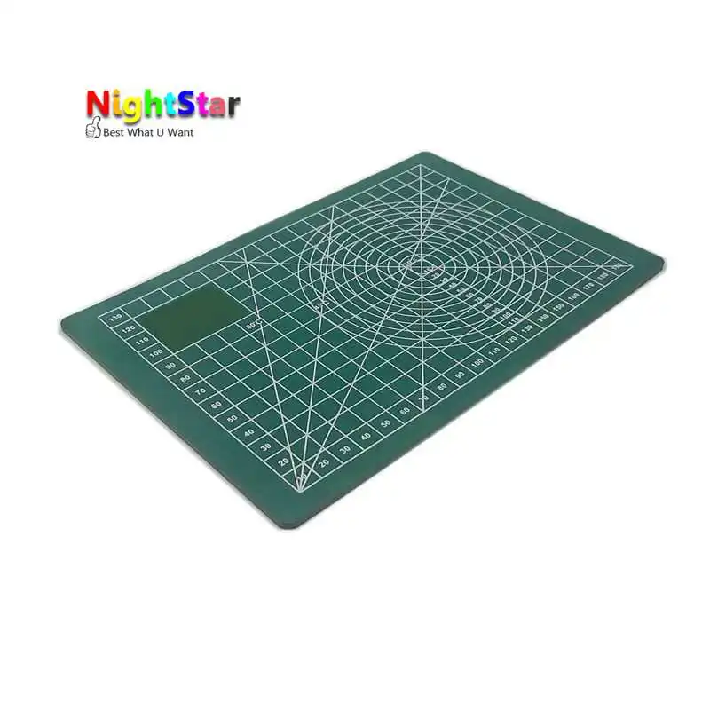 A5 Pvc Rectangle Grid Lines Self Healing Cutting Mat Tool Fabric Leather Paper Craft DIY tools 22 * 15 * 0.3cm