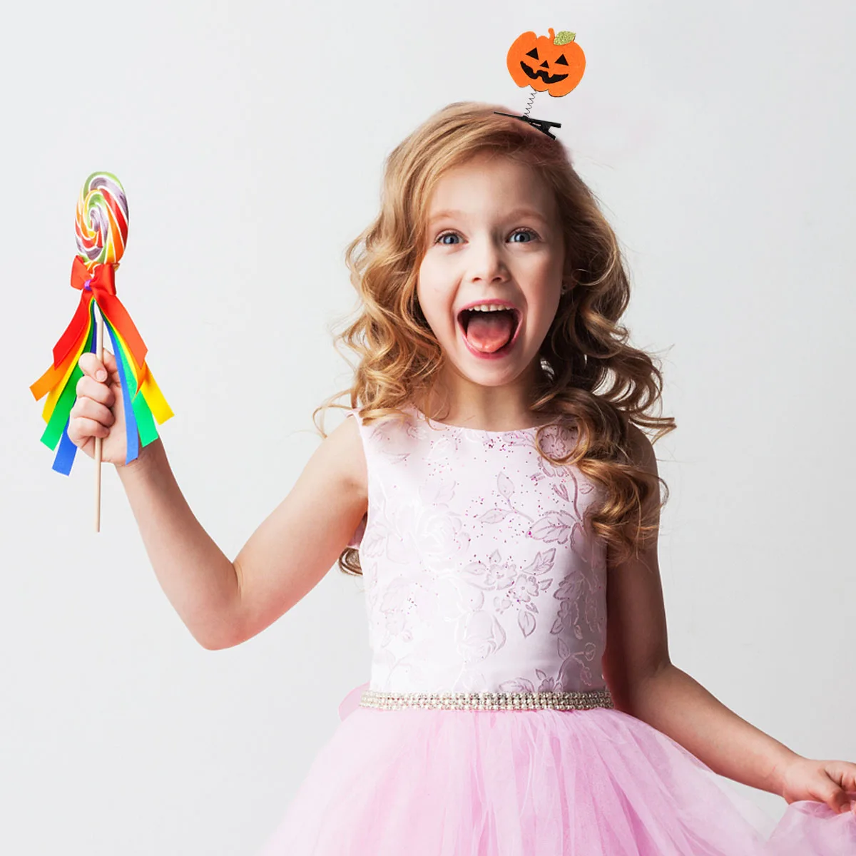 

11 Pcs Hair Clip Set Halloween Party Clips Hairpin Accessories Metal Hairpins Headdress Plastic Cartoon