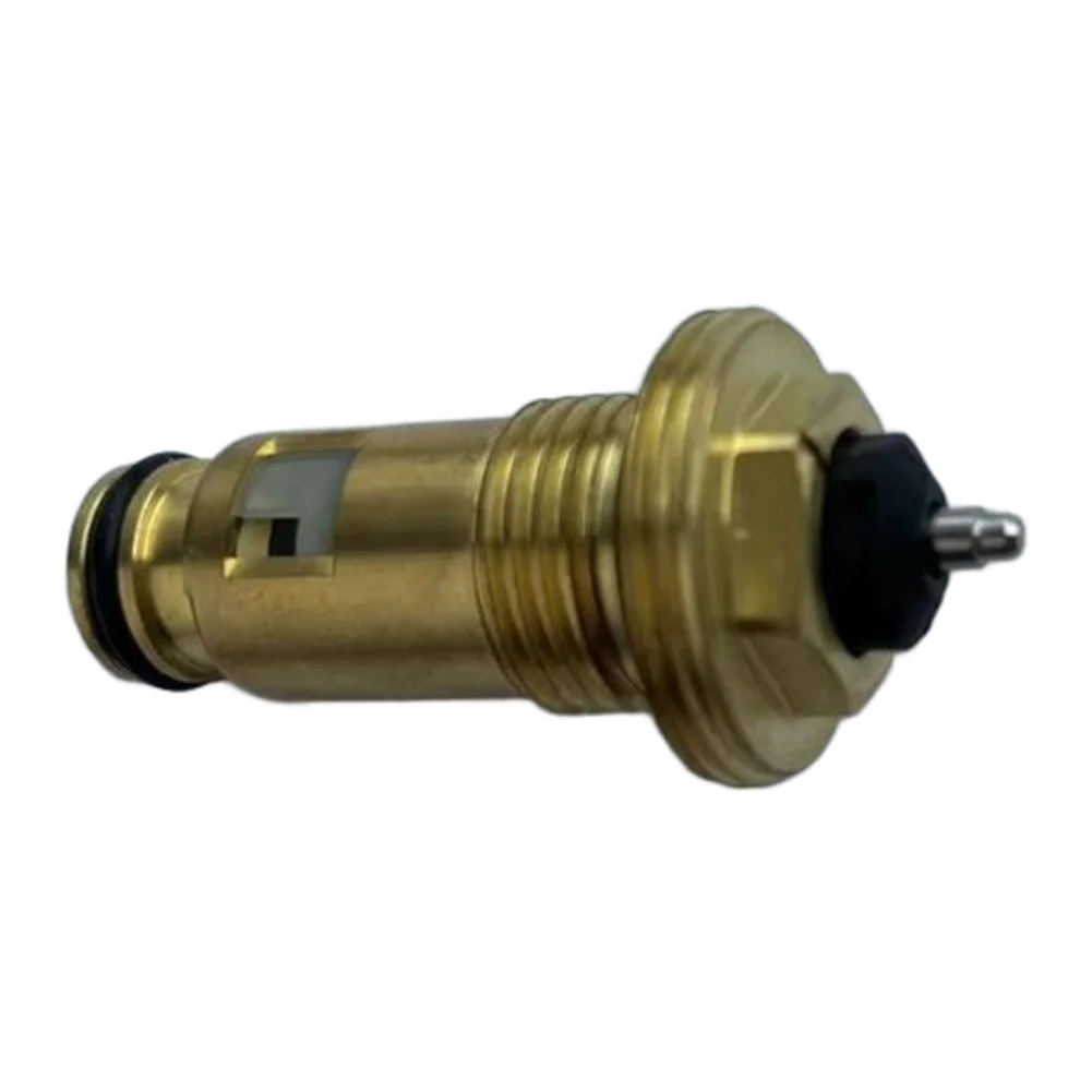 M30x1.5 Copper Thermostatic Valve Core 1/2 Inch 63mm Rotating Spindle With O For Ring For Radiator Heating System Replacement Pa