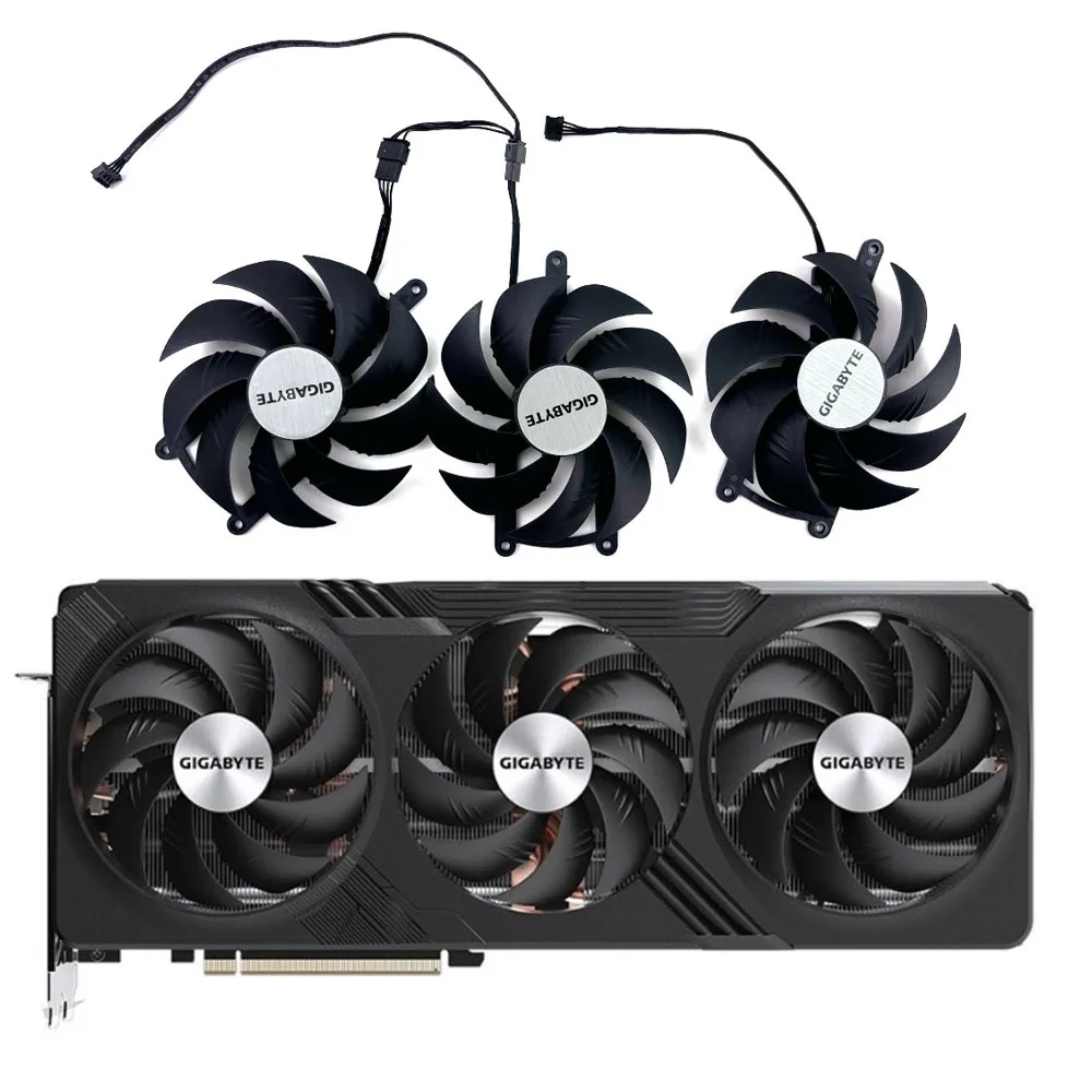 Brand new 95MM 4PIN PLD10020S12H DC 12V 0.65A RX7900XT GPU fan for Gigabyte Radeon RX 7900 XTX gaming graphics card fan