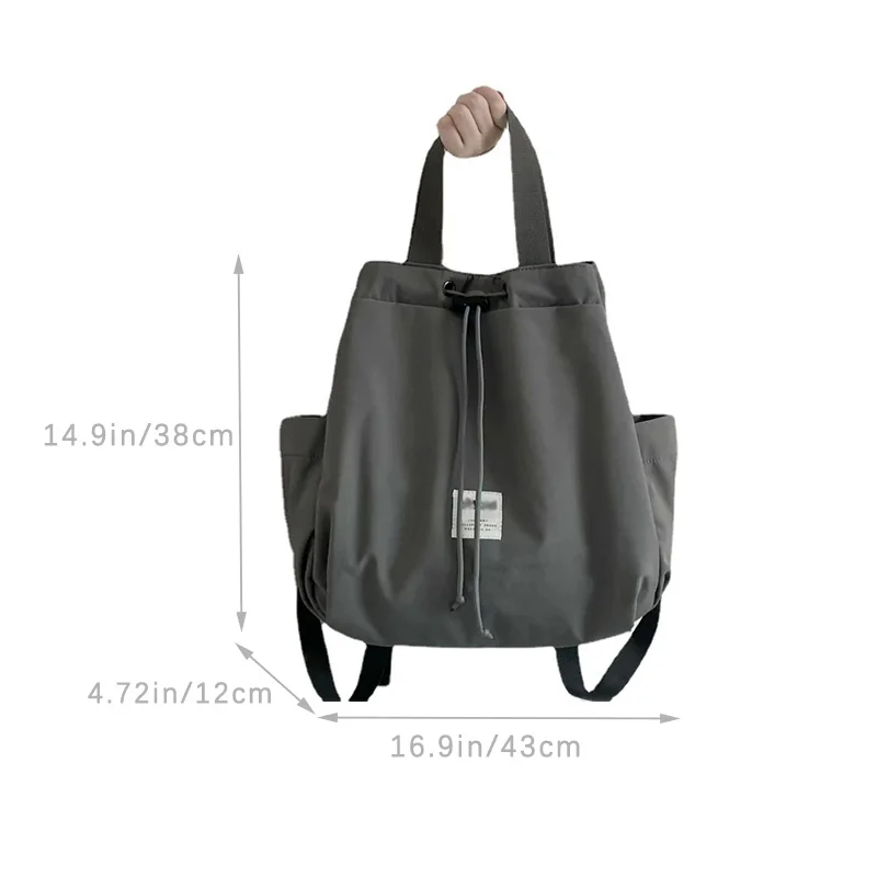 New Large Capacity Backpack Casual Schoolbag Student Backpack Korean Fashion handbag