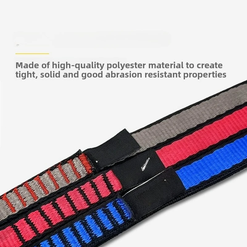 23kN Rock Climbing Sling Belt Protective Supplies High Strength Polyester Wearable Belts Professional Outdoor Equipment