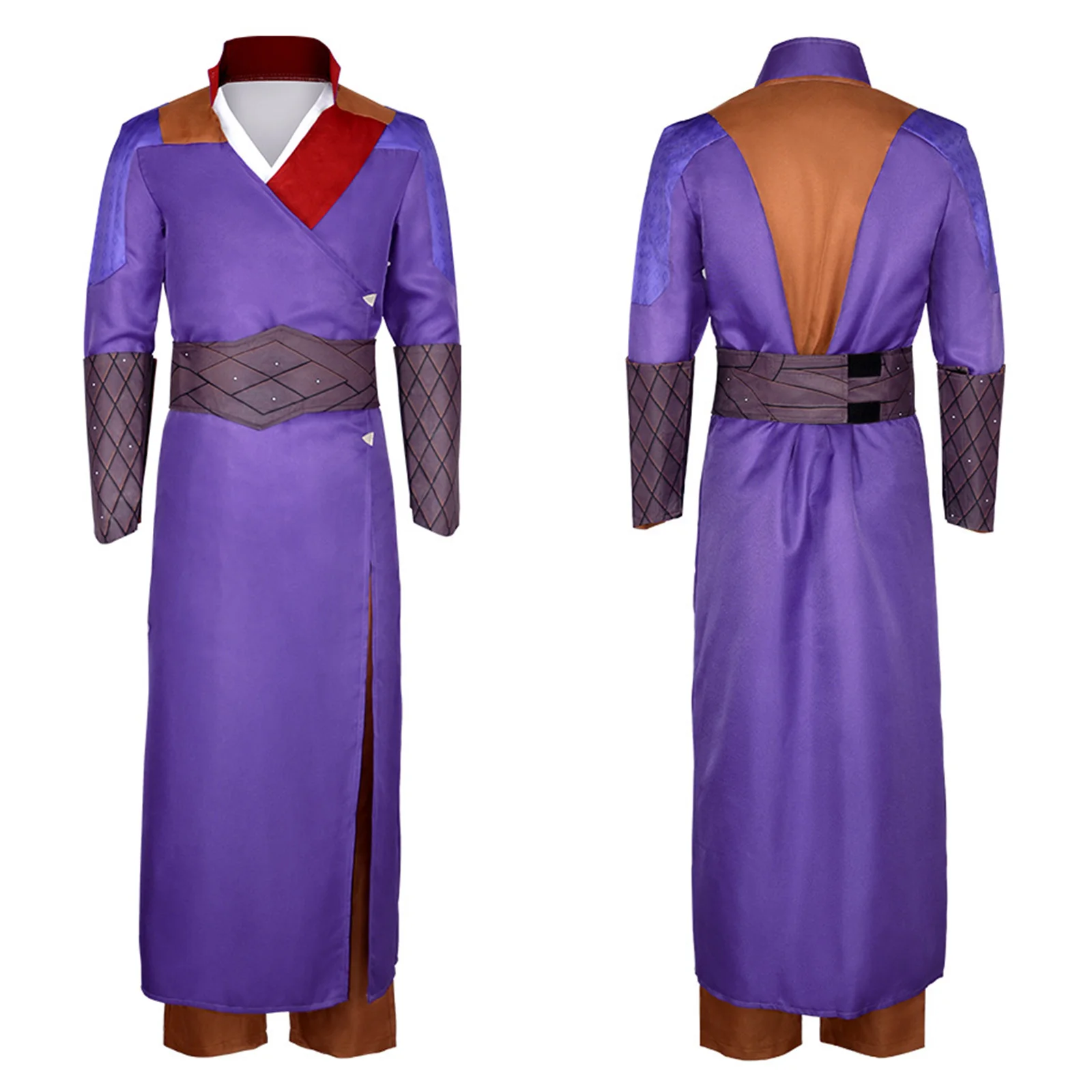 

Gale Cosplay Costume Uniform Purple Suit Men Outfits for Halloween Carnival Party