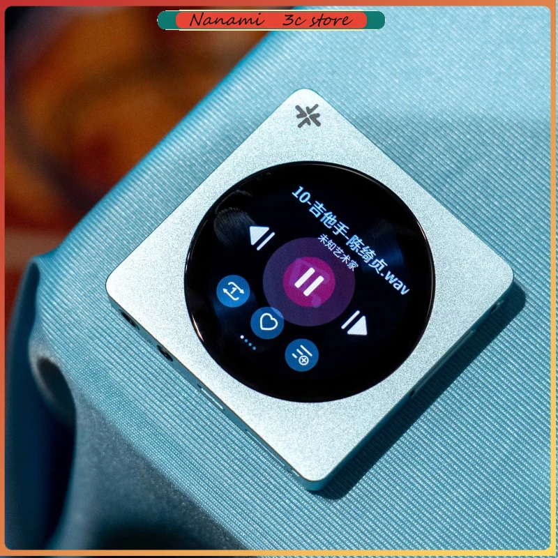 New FiiO Snowsky DISC Audio Player with Circular Touchscreen 2TB TF Expansion Dual DAC Aluminum Alloy Bluetooth 5.4 Music Player