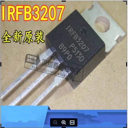 

10PCS FB3207 IRFB3207 TO-220 75V 180A new original Power MOSFET transistor